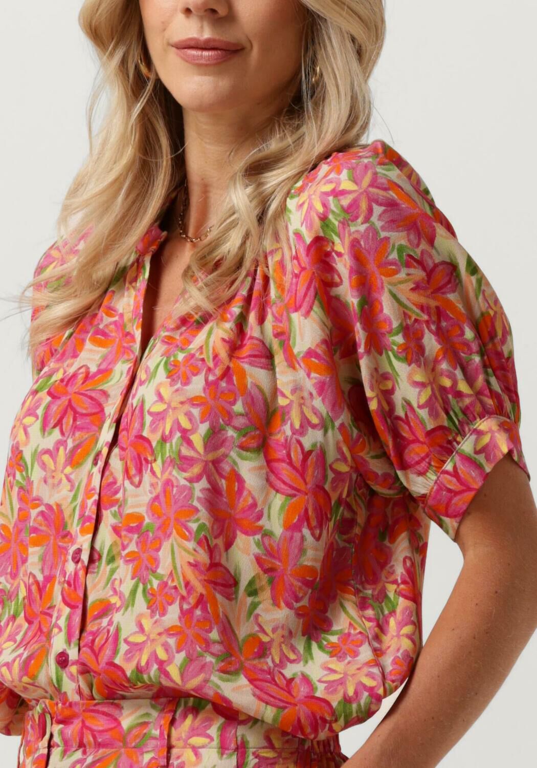 YDENCE Dames Blouses Blouse Ayla Fuchsia