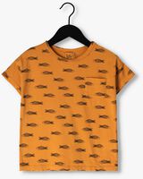 Gele LÖTIEKIDS T-shirt TSHIRT SHORT SLEEVE FISHES - medium