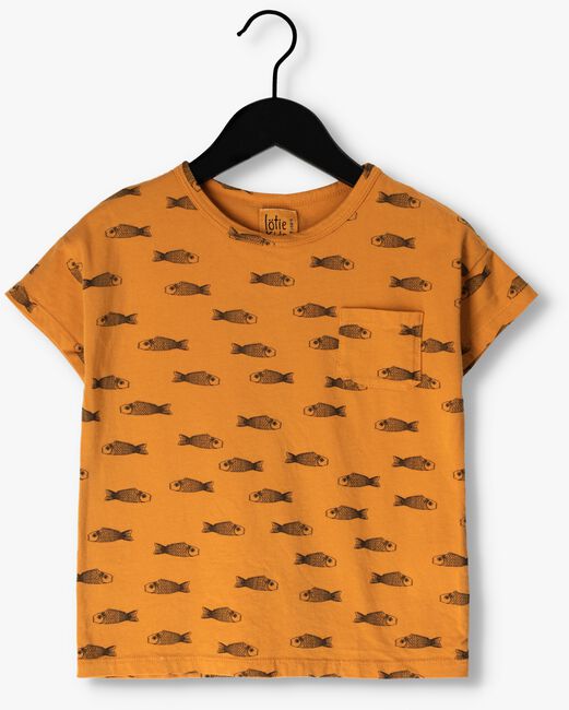 Gele LÖTIEKIDS T-shirt TSHIRT SHORT SLEEVE FISHES - large