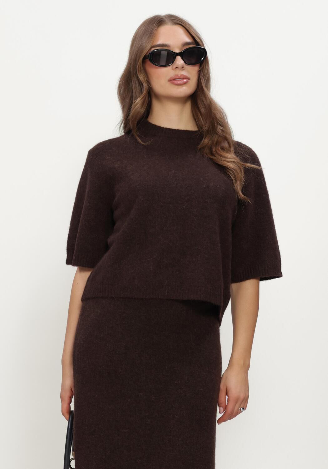 Bruine TWIST & TANGO Tops & T-shirts MADINA SHORT SLEEVE KNIT - large