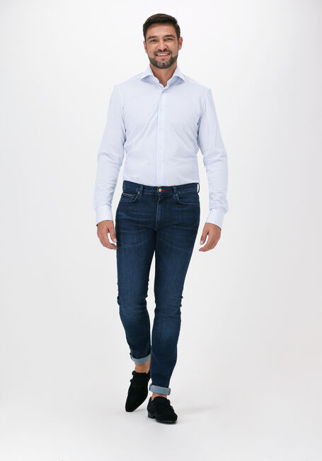 Blauwe PORTO MILANO Casual overhemd FARO - large