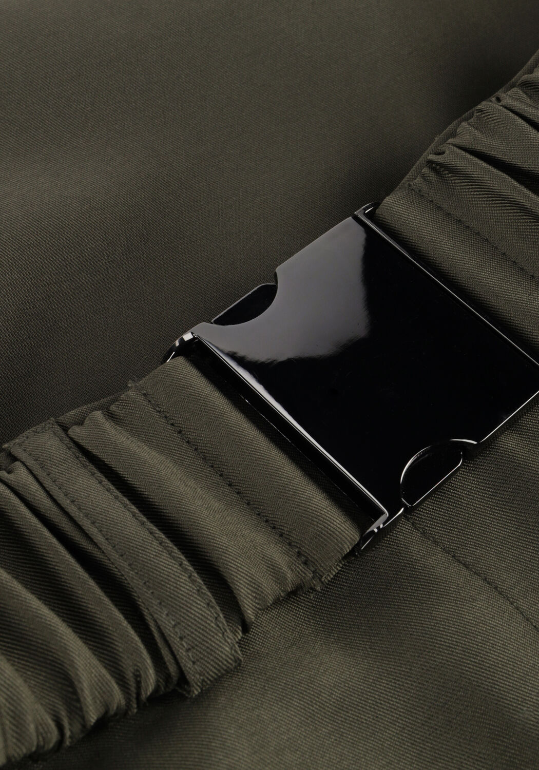 Donkergroene SECOND FEMALE Minirok ELEGANCE NEW POCKET SKIRT - large