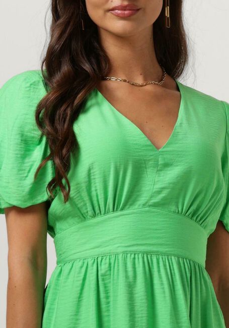 Groene Y.A.S. Midi jurk YASCLEMA SS MIDI DRESS - large