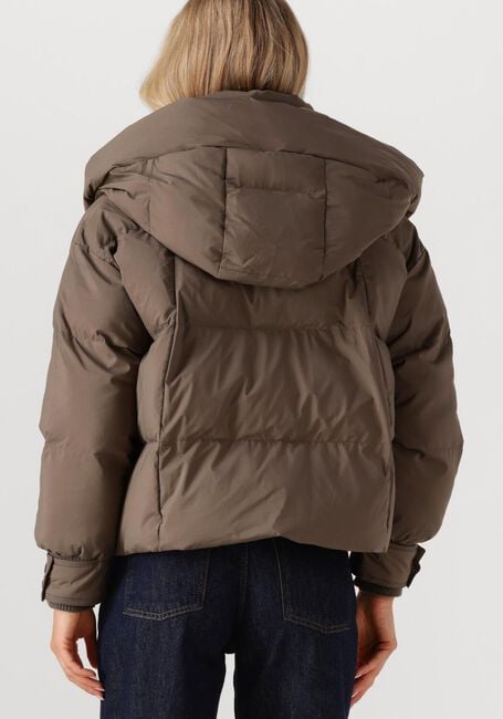 Taupe NUKUS Gewatteerde jas EMILIA JACKET - large
