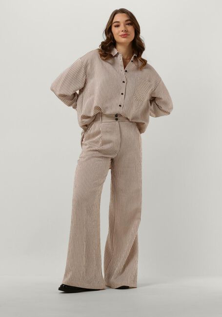 Zand ACCESS Wijde broek PANTS WITH STRIPES - large