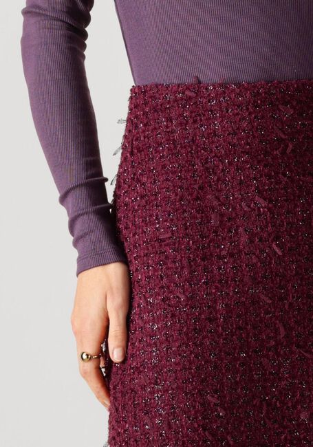 Paarse YDENCE Minirok SKIRT FEMKE - large