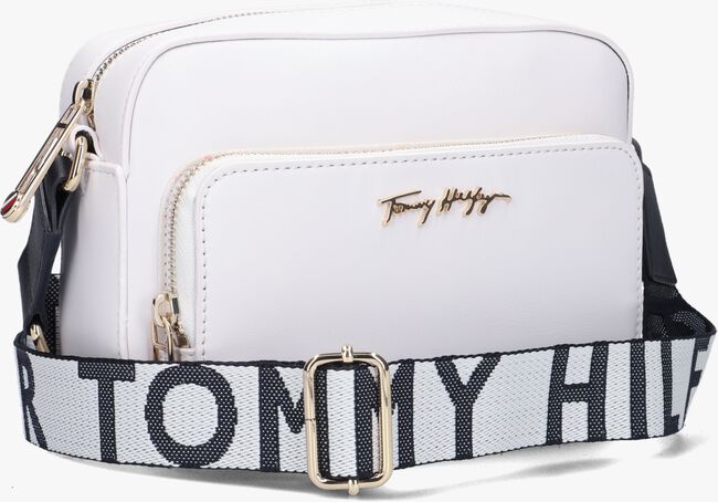 Witte TOMMY HILFIGER Schoudertas ICONIC TOMMY CAMERA BAG - large