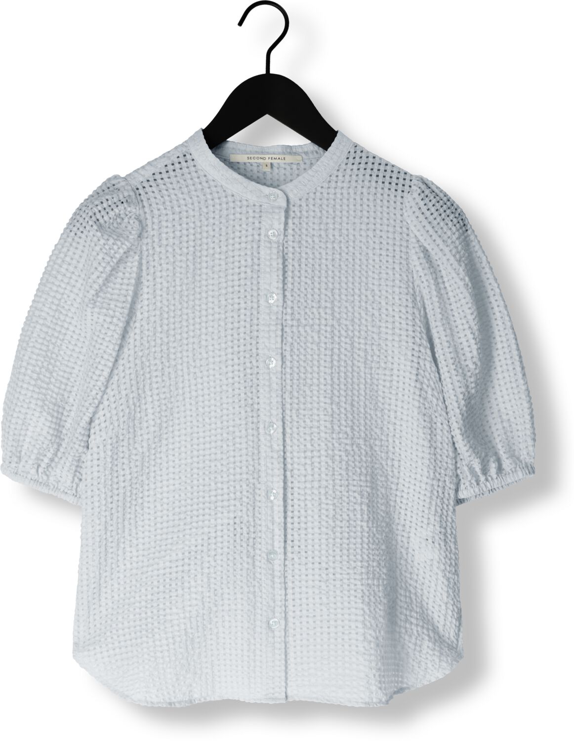 SECOND FEMALE Dames Blouses Tascha Shirt Lichtblauw