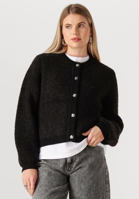 Zwarte MSCH COPENHAGEN Trui MSCHNERIDA KNIT JACKET - large