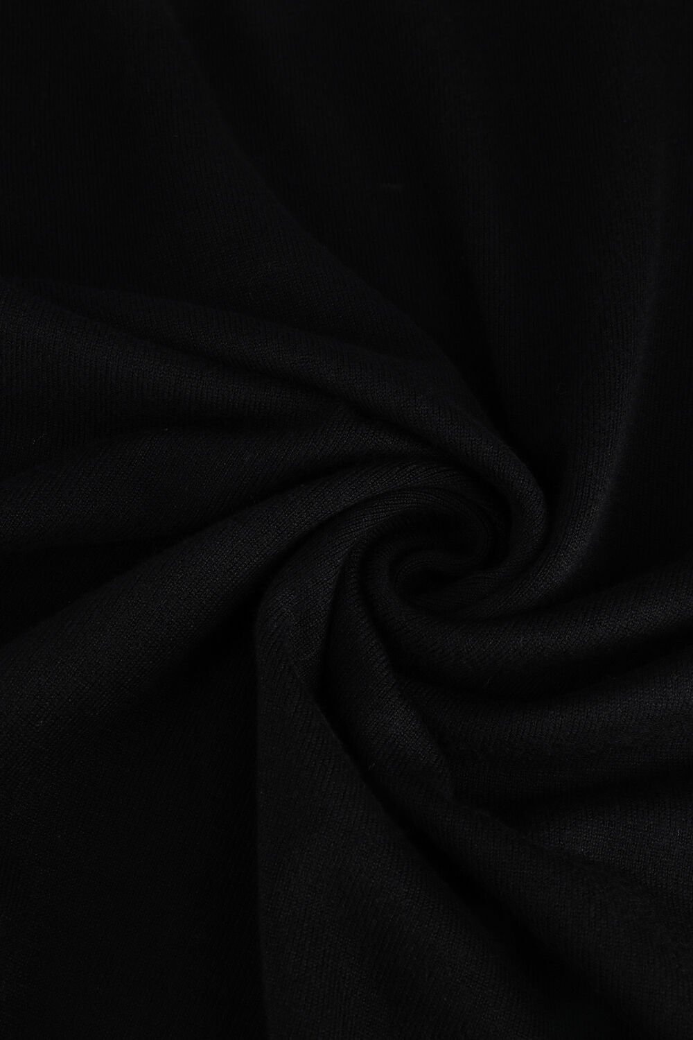 Zwarte PUREWHITE Coltrui ESSENTIAL KNIT MOCKNECK LS - large