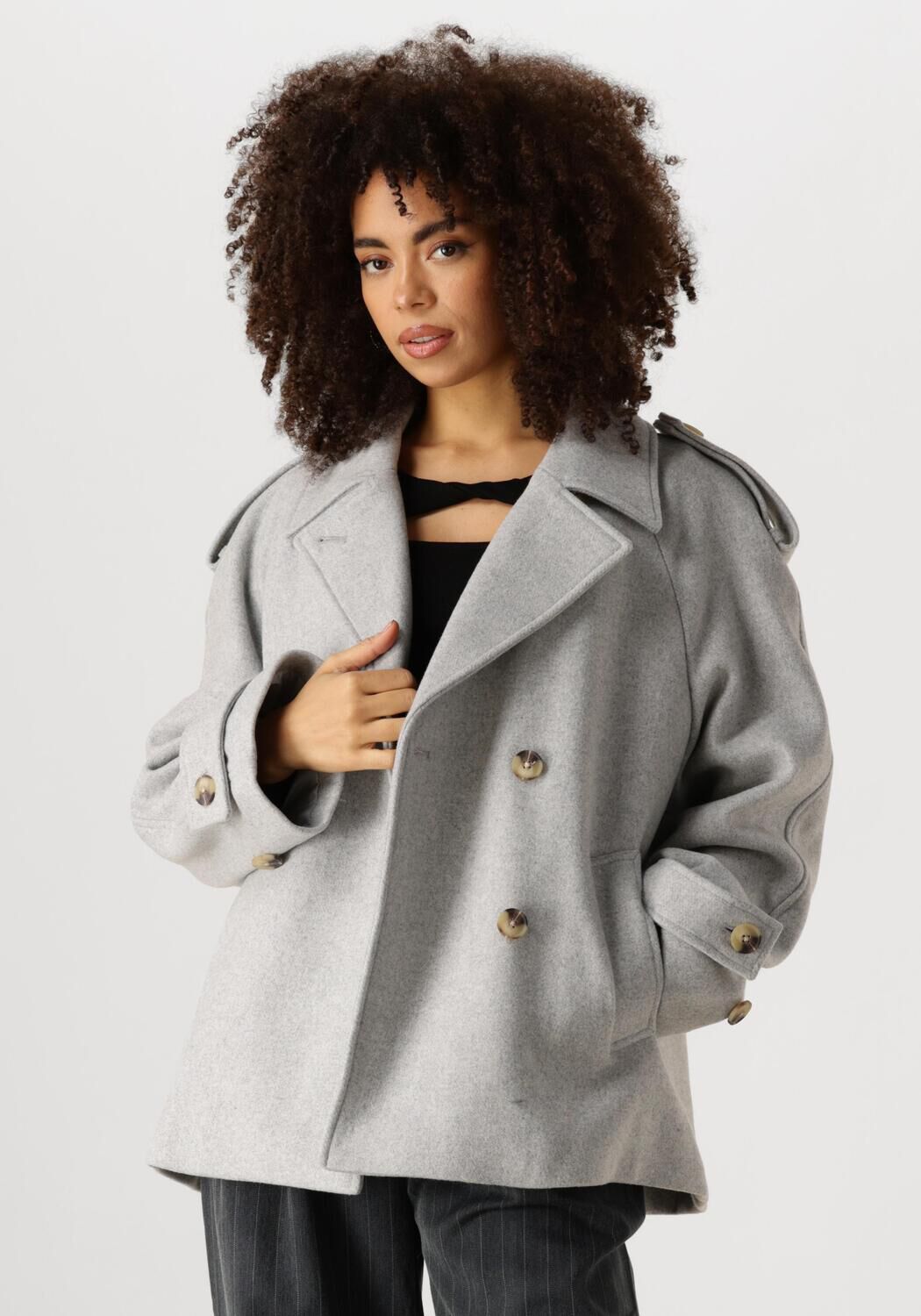 MODSTRÖM Modström Dames Jassen Esmundmd Jacket Grijs