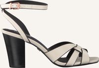 Witte LOLA CRUZ Platte sandalen 406Z10BK - medium