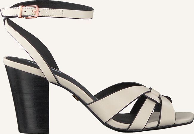 Witte LOLA CRUZ Platte sandalen 406Z10BK Witte LOLA CRUZ Platte sandalen 406Z10BK - large
