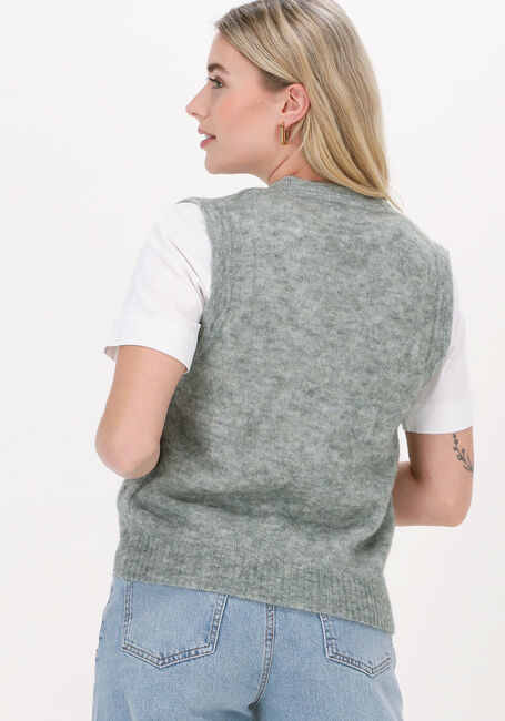 Groene MY ESSENTIAL WARDROBE Spencer LAGO KNIT VEST - large