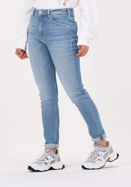 Lichtblauwe SCOTCH & SODA Skinny jeans HAUT SKINNY JEANS - HONOLULU BLUE - large