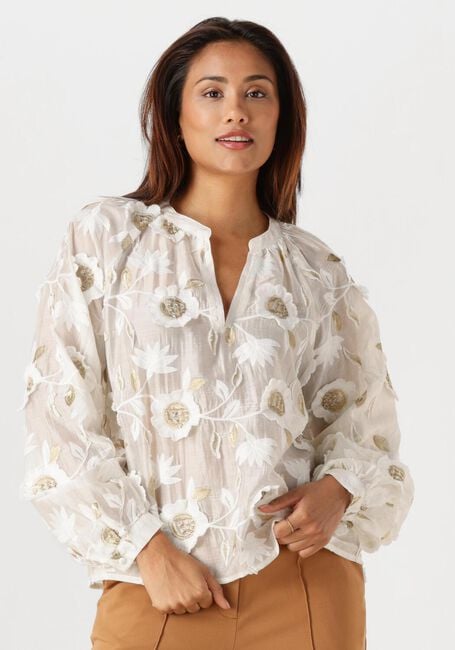 Gebroken wit AAIKO Top ALANZA 3D TEN 518 - large