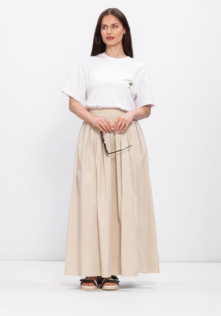 Beige OBJECT Midirok OBJPAIGE  HW SKIRT - large