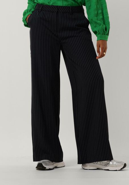 Donkerblauwe LOLLYS LAUNDRY Pantalon LEO PANTS - large