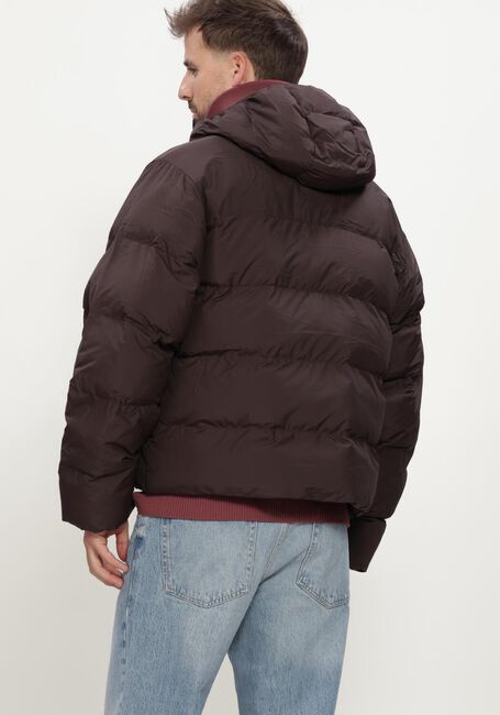 Bruine ADIDAS Gewatteerde jas REGEN JKT - large