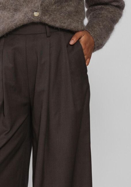 Bruine BY-BAR Wijde broek SEF PANTS - large