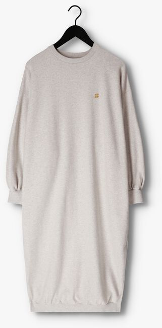 Grijze BY-BAR Midi jurk BIBI SWEAT DRESS - large