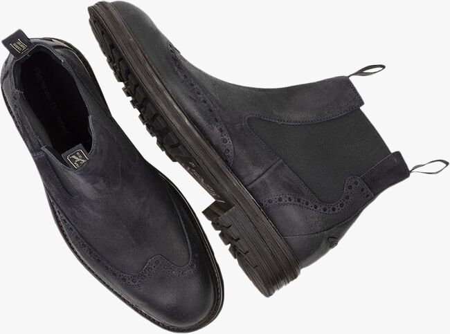 Blauwe FLORIS VAN BOMMEL Chelsea boots SFM-60045 | Omoda