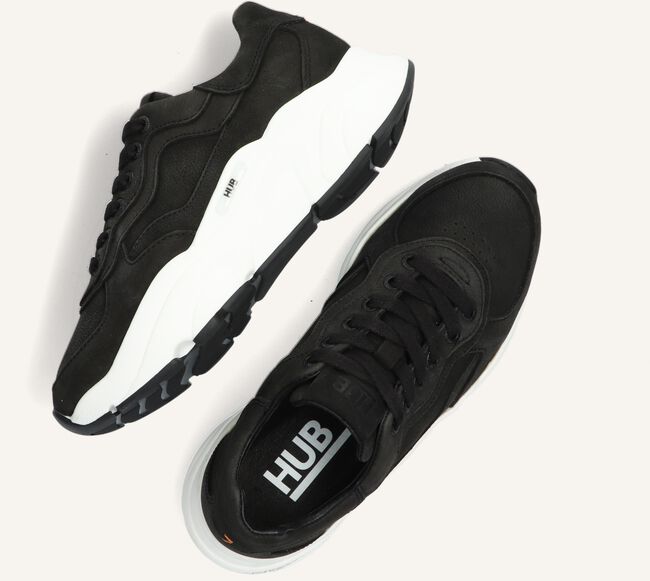 Zwarte HUB Lage sneakers ROCK-W Zwarte HUB Lage sneakers ROCK-W - large