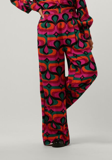 Fuchsia IDANO Wijde broek HILDE SIXTIES - large