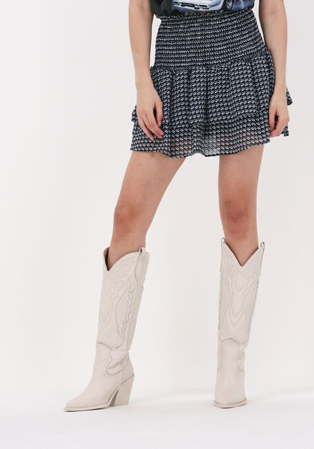 Zwarte COLOURFUL REBEL Korte broek MIGGY GEOMETRIC LAYER SKORT - large