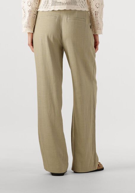 Groene Y.A.S. Wijde broek YASISMA HW PANTS - large