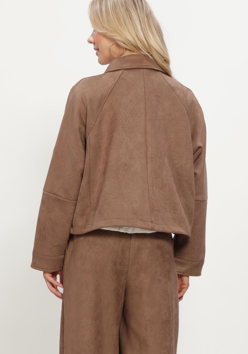 NUKUS Dames Jassen Daisey Jacket Bruin