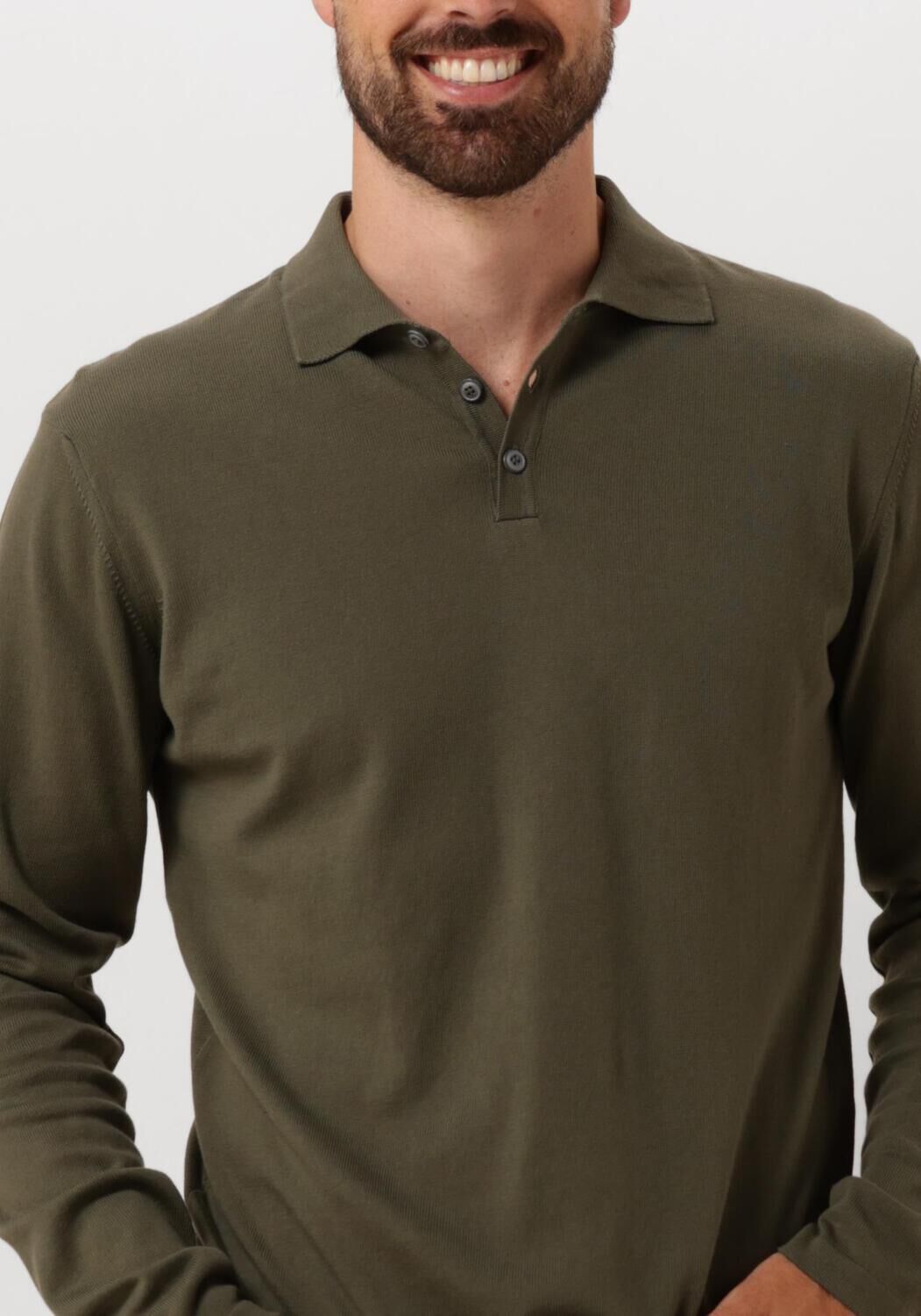 THE GOODPEOPLE Heren Polo's & T-shirts Kai Groen