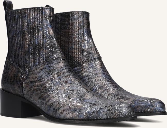 Blauwe FLORIS VAN BOMMEL Enkellaarsjes SFW-50053 Blauwe FLORIS VAN BOMMEL Enkellaarsjes SFW-50053 - large