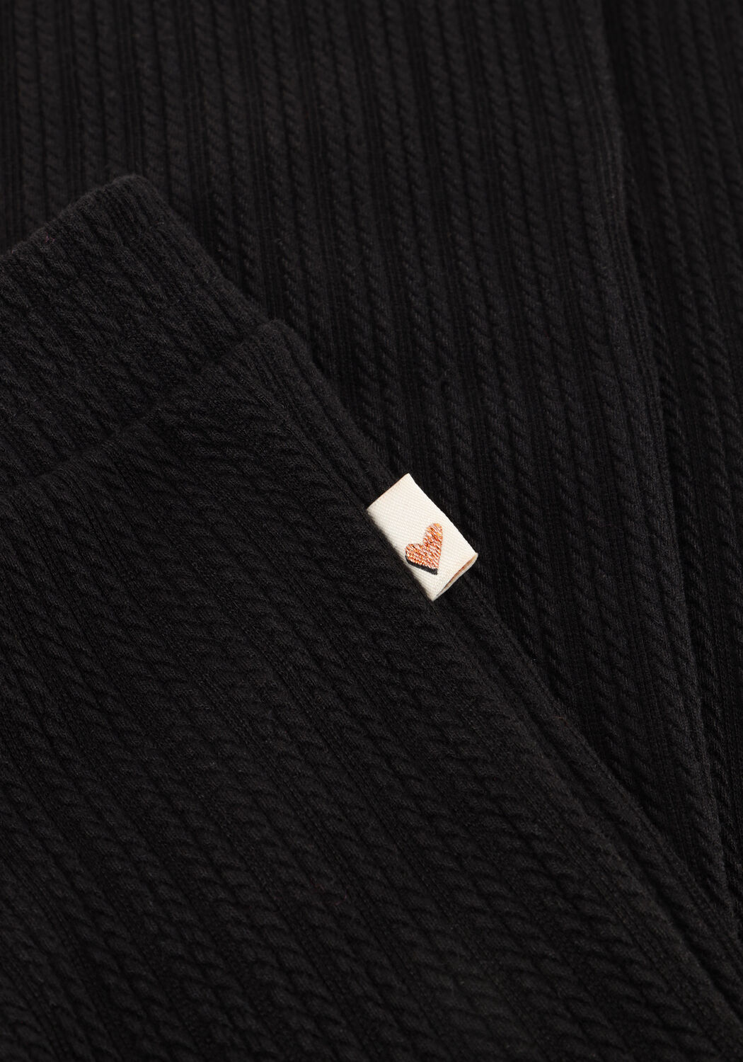 Zwarte MOODSTREET Flared broek BESS FLARED TROUSERS - large