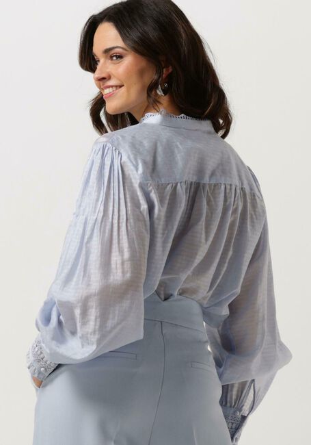Blauwe AAIKO Blouses CARLITA TEN 614 - large