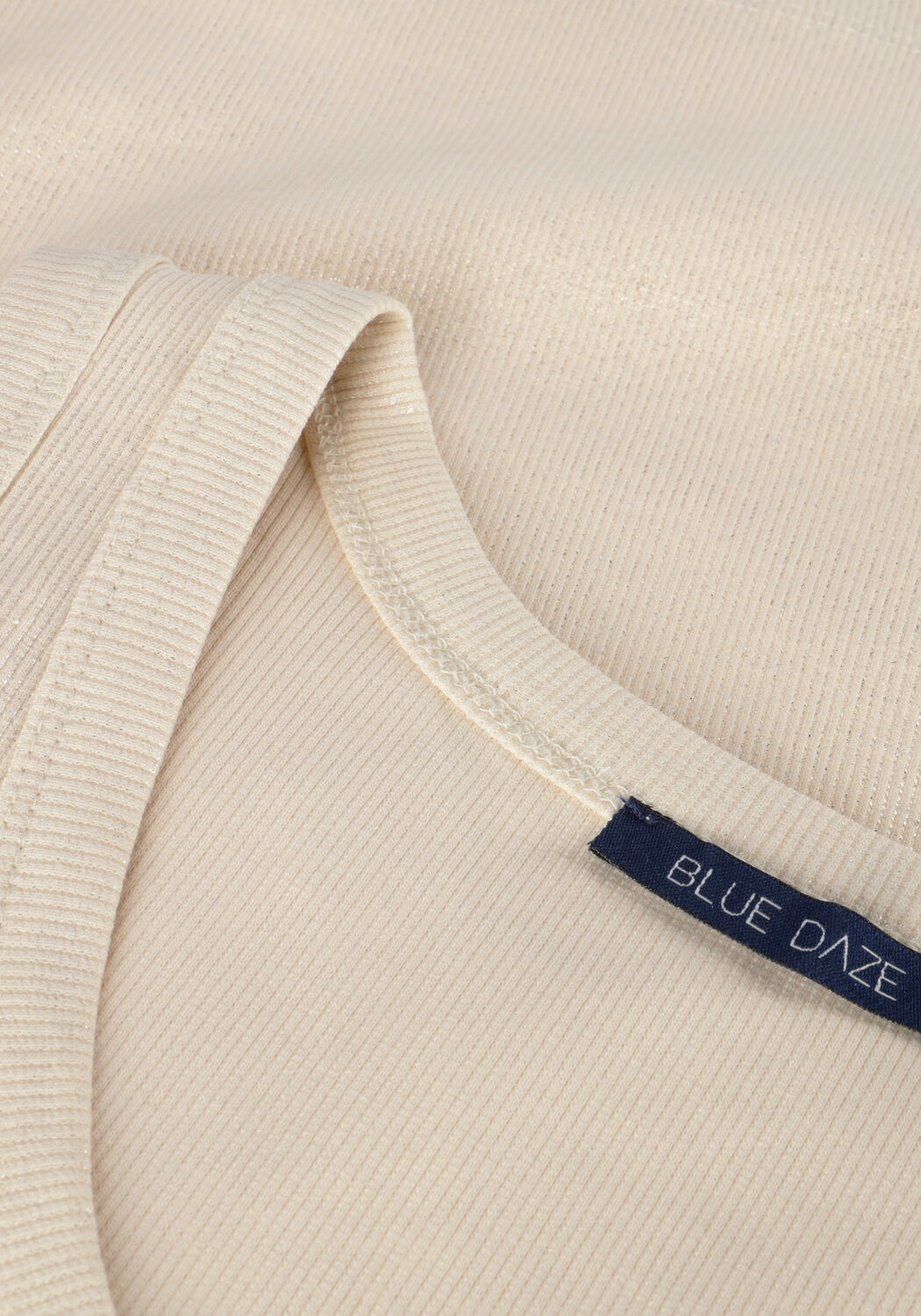 Gebroken wit SUMMUM Top RIB TANKTOP COTTON RIB - large