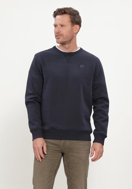 Donkerblauwe PME LEGEND Trui CREWNECK SOFT FLEECE SWEAT - large