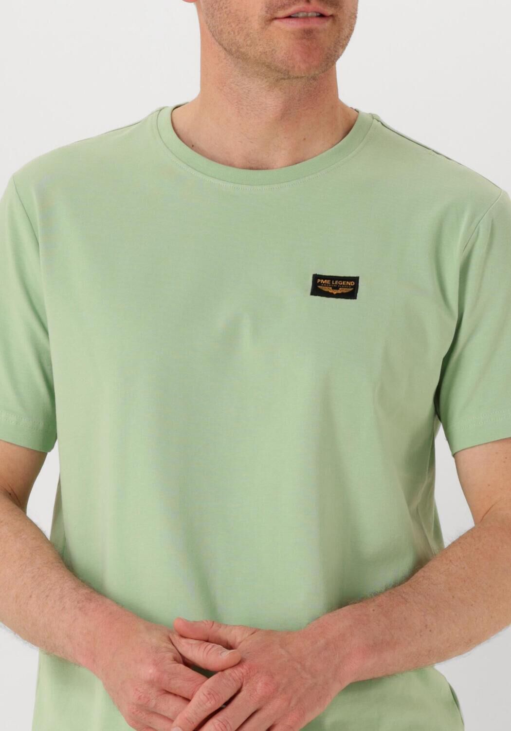 PME LEGEND Heren Polo's & T-shirts Short Sleeve R-neck Guyver Tee Mint