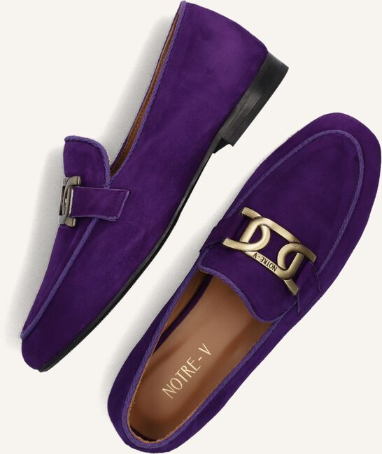 Paarse NOTRE-V Loafers 20056 Paarse NOTRE-V Loafers 20056 - large