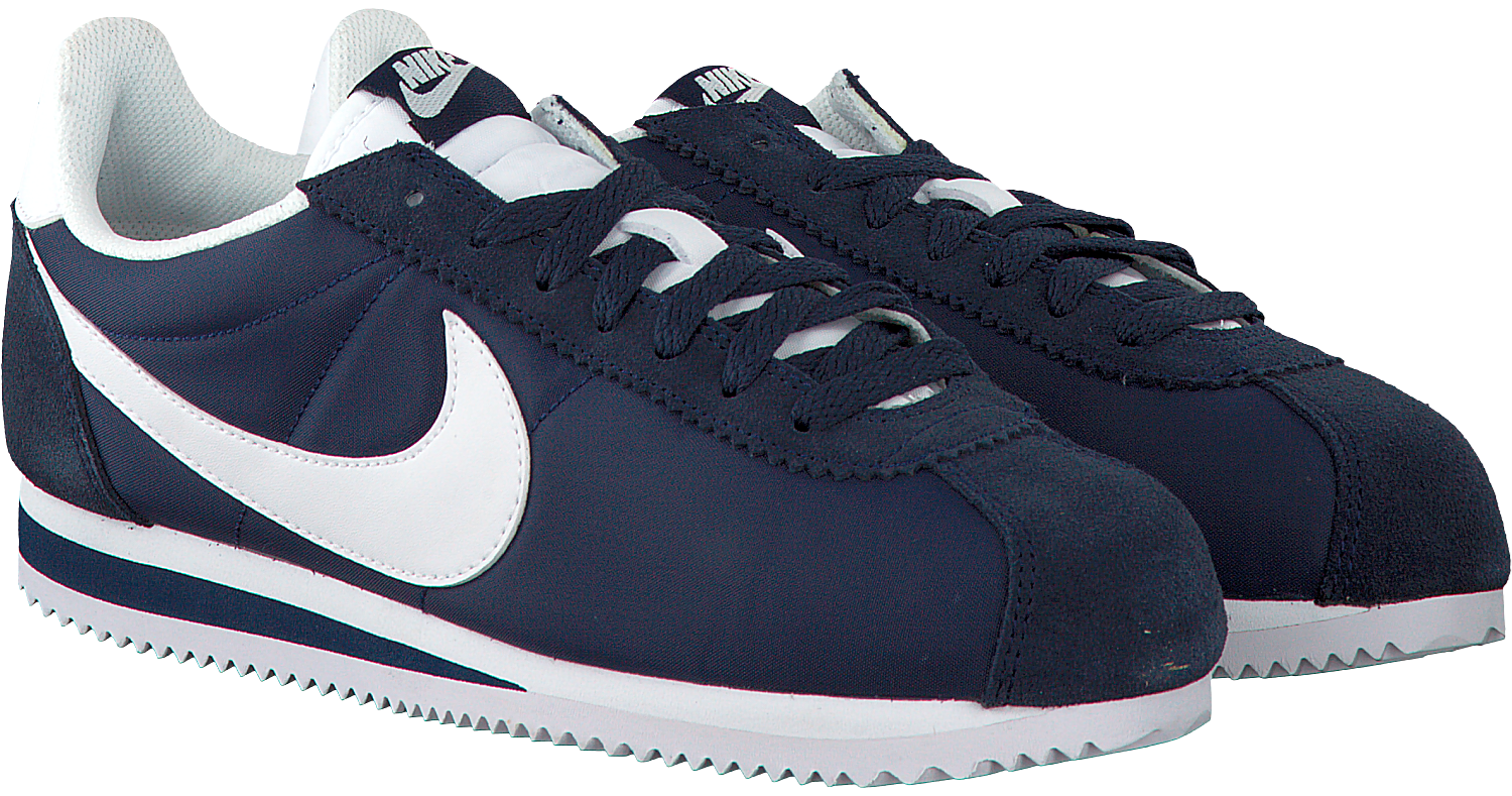 Blauwe NIKE Sneakers CLASSIC CORTEZ NYLON MEN | Omoda