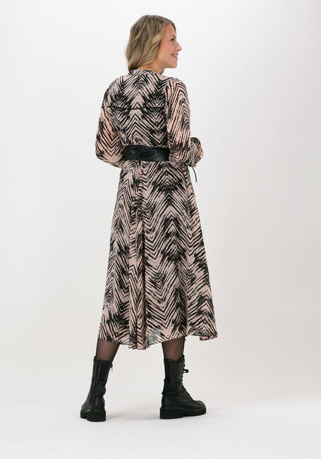 Bruine SECOND FEMALE Maxi jurk MAIKE MIDI DRESS - large