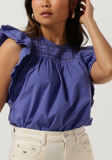 Paarse Y.A.S. Blouses YASSAHI SL TOP - large