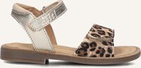 Bruine CLIC! Platte sandalen 9185 - medium