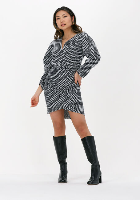Zwarte ROUGH STUDIOS Mini jurk KAMAL DRESS - large