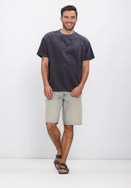 Grijze ANERKJENDT T-shirt AKVILLADS CORDUROY SS TEE - large