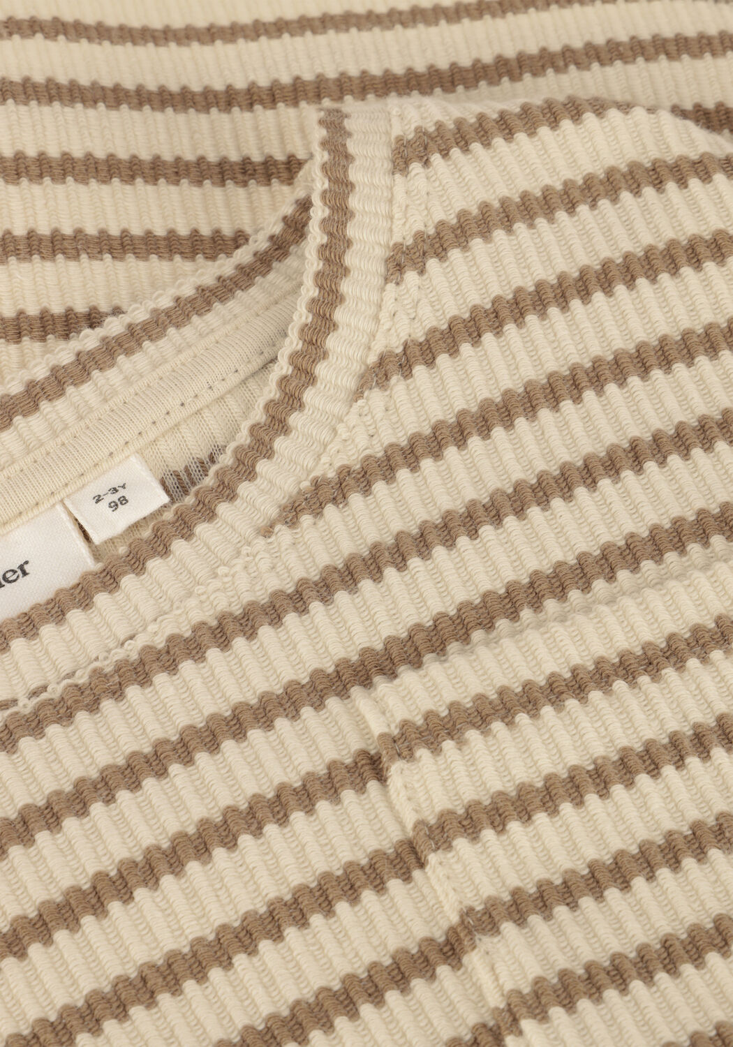 LIL' ATELIER Jongens Polo's & T-shirts Nmmtadeo Ls Rlx Top Lil Creme