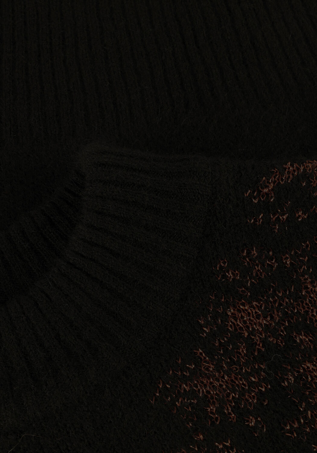 Zwarte MINUS Trui LEIKA KNIT PULLOVER - large