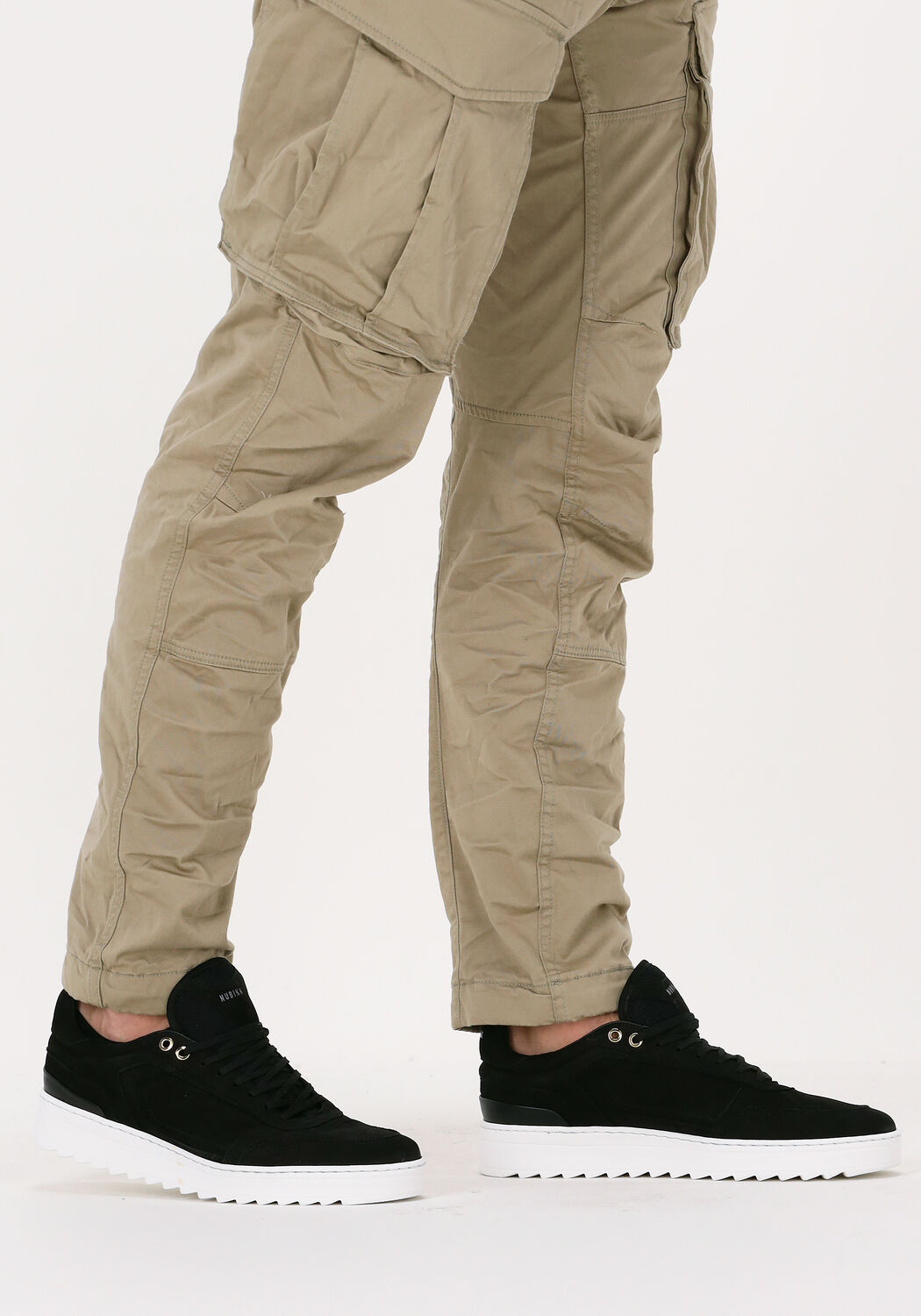 Zwarte NUBIKK Lage sneakers CLIFF CANE - large