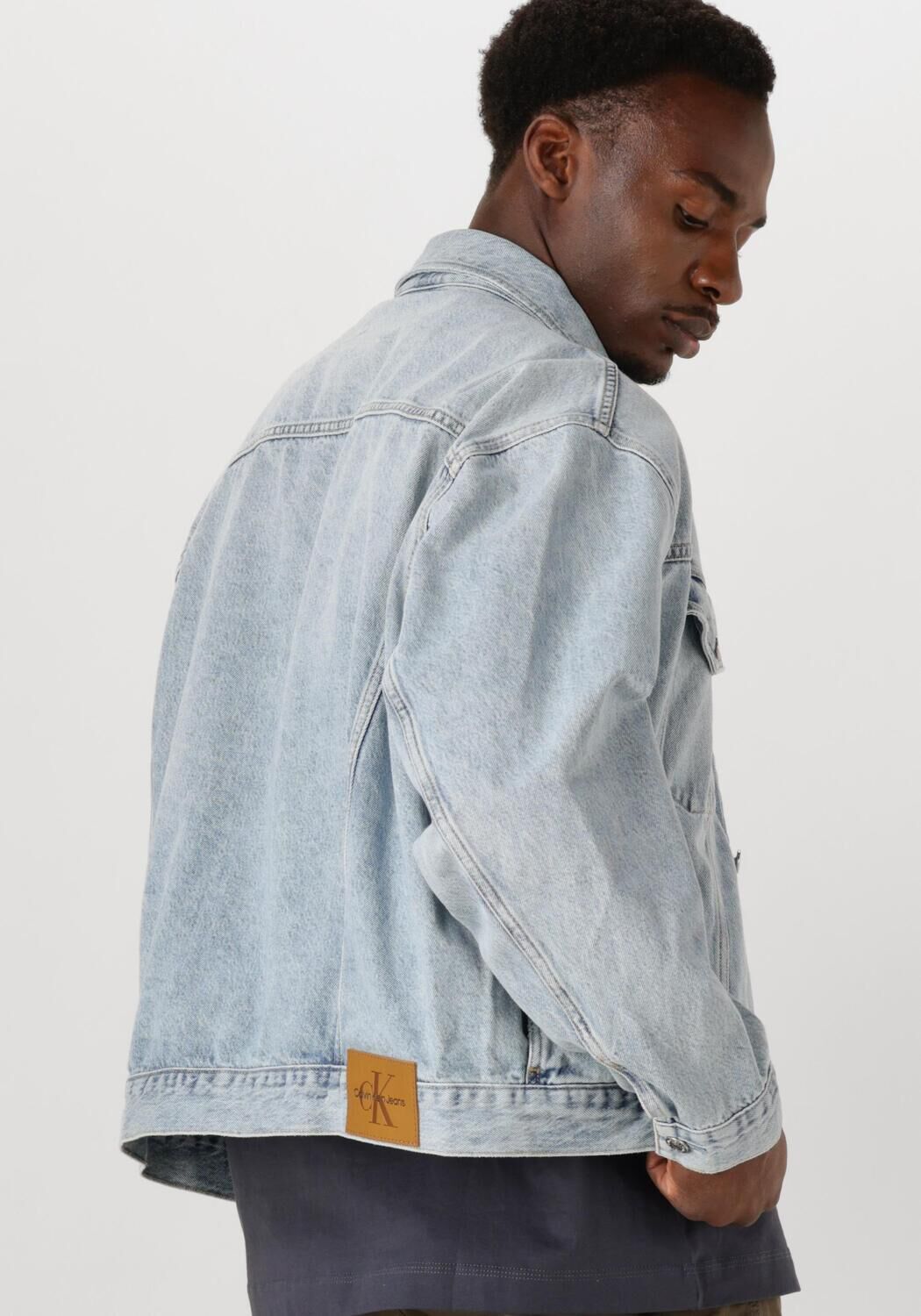CALVIN KLEIN Heren Jassen Relaxed Denim Jacket Blauw