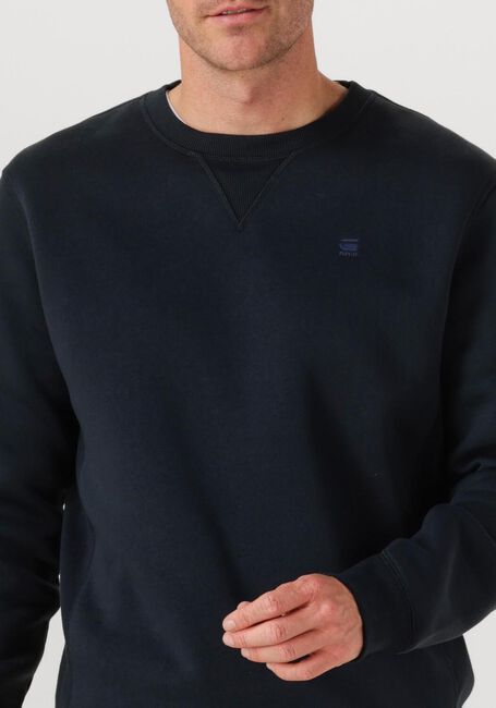 Donkerblauwe G-STAR RAW Sweater PREMIUM CORE R SW L/S - large